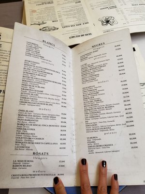 Menu photo 5 Can Ramonet Barcelona, B