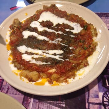 Chopan Kabob - Borani bonjan - eggplant appetizer !! Yumm - Afghan Near Me - Concord, California