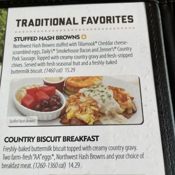Elmer's Restaurant - Stuffed Northwest Hash Browns my favorite! - Breakfast & Brunch Near Me - Pocatello, Idaho