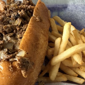Taste of Philly - A shared Philly Cheesesteak with shared order of fries! - Cheesesteaks Near Me - Greeley, Colorado Taste of Philly - A shared Philly Cheesesteak with shared order of fries! - Cheesesteaks Near Me - Greeley, Colorado