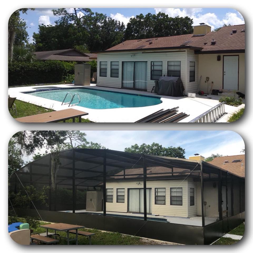 Slide of Wekiva Screen Repairs