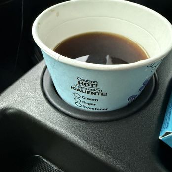McDonald's - A coffee with 1/4 missing. I paid for a full cup. - Fast Food Near Me - Waterford, Michigan McDonald's - A coffee with 1/4 missing. I paid for a full cup. - Fast Food Near Me - Waterford, Michigan