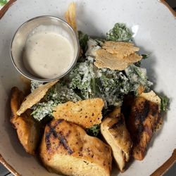 High Note Rooftop Bar - Kale caesar with chicken
