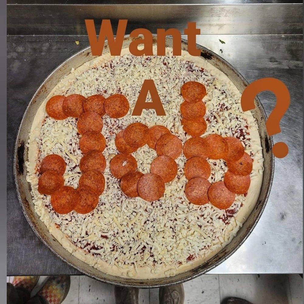 Food from The Great American Pizza Company