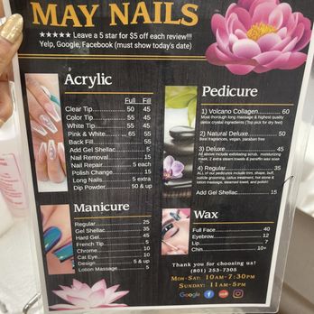 May Nails - Open Sundays - Nail Salons Near Me - Riverton, Utah