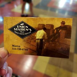 Union Station's Best Shoe Shine & Repair