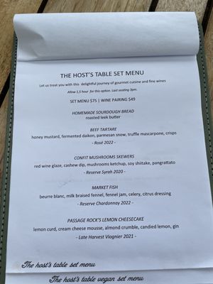 Menu photo 2 Passage Rock Wines Auckland, AUK Menu photo 2 Passage Rock Wines Auckland, AUK