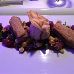 Scala Turm Restaurant - Young wild boar with a lot of yummy stuff. Smells wonderful.