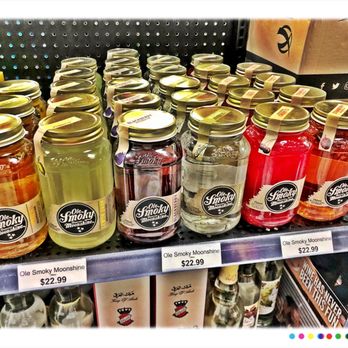 Wild Whiskey - a variety of jars on display - Beer, Wine & Spirits Near Me - Jacksonville, Florida