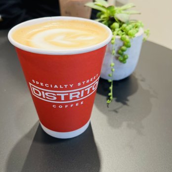 Distrito Coffee - Vanilla Latte - Coffee & Tea Near Me - San Pedro, California Distrito Coffee - Vanilla Latte - Coffee & Tea Near Me - San Pedro, California