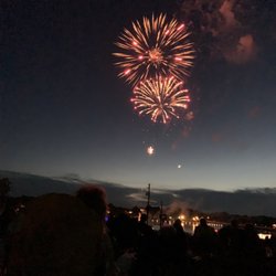 Lights Over Morse Lake