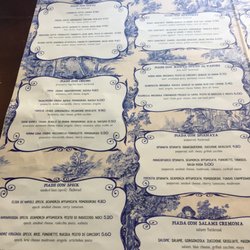 C'era Una Volta Una Piada - Piadina menu