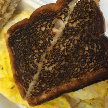 Bono's Cafe - Asked for lightly toasted breads but got burnt ones. Asked them to scrap the black layer off... Apparently, they don't care. - Delis Near Me - New York, New York