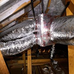 Pro Attic - New ductwork
