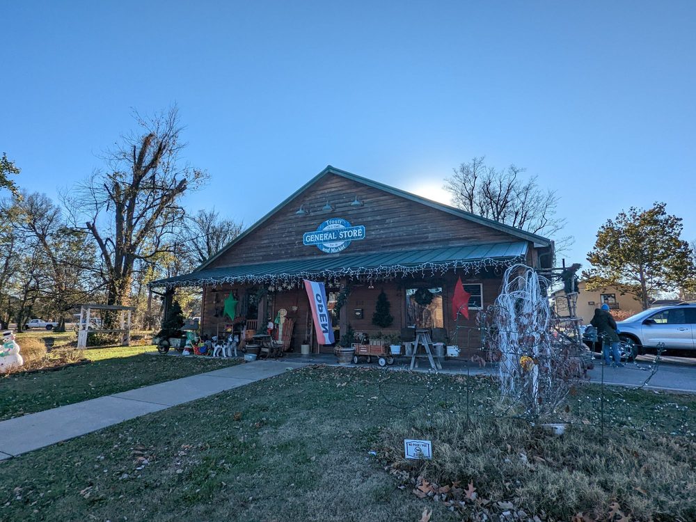 Troutt Old Time General Store And Market Logo