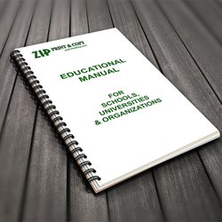 Zip Print & Copy - Coil bound books and manuals.