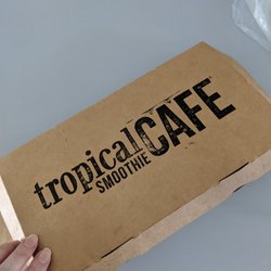Thankfully cardboard packaging for the quesadillas, not styrofoam.