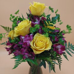 Shonnard’s - Rose and alstroemeria arrangement