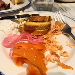 Line & Lure Seafood Kitchen & Tap - Salmon lox, smoked salmon