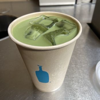 Blue Bottle Coffee - Ferry Building - Iced matcha with oat milk! - Coffee & Tea Near Me - San Francisco, California