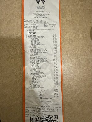 Menu photo 1 Whataburger Scottsdale, AZ Menu photo 1 Whataburger Scottsdale, AZ