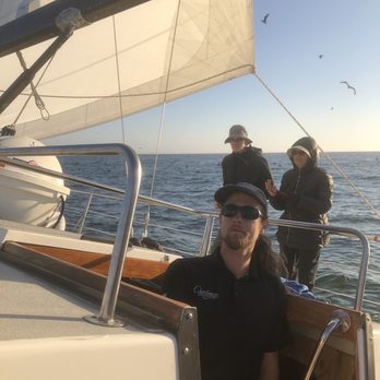 Chardonnay Sailing Charters - Winds starting to come up - Boating Near Me - Santa Cruz, California