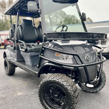 Joes Carts - Brand New Epic E40FL - FRONT FACING - luxury golf cart! Backup camera, EcoXGear sound bar, custom lockable dash, premium seats, and more! - Golf Cart Dealers Near Me - Summerville, South Carolina
