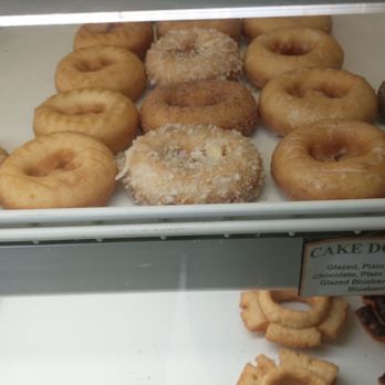 BB's Donuts - Cake donuts. Middle one is crumbs topping - Donuts Near Me - Houston, Texas