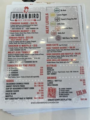 Menu photo 5 Urban Bird Hot Chicken Richmond, TX Menu photo 5 Urban Bird Hot Chicken Richmond, TX