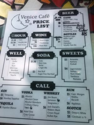 Menu photo 6 Venice Cafe Saint Louis, MO