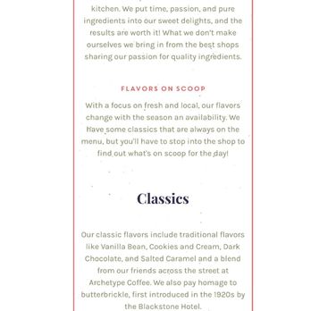 Coneflower Creamery - Info - Ice Cream & Frozen Yogurt Near Me - Omaha, Nebraska