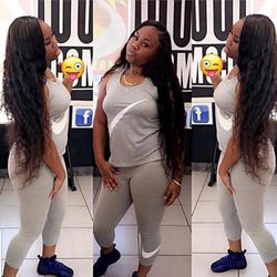 Prestige Indian Hair - She's showing off her Prestige Indian Hair. Invest in your hair and get the quality you deserved