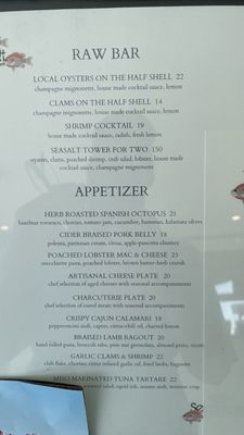 Menu photo 1 SeaSalt Cape May, NJ Menu photo 1 SeaSalt Cape May, NJ