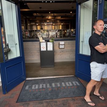 Coalition Steak & Seafood - Front entrance - American Near Me - Alpharetta, Georgia Coalition Steak & Seafood - Front entrance - American Near Me - Alpharetta, Georgia