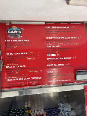 Menu photo 2 Sam's Chowder Mobile San Francisco, CA