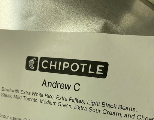 Chipotle Mexican Grill by null