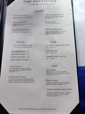 Menu photo 7 Chef Mike's Legacy Seaside Heights, NJ Menu photo 7 Chef Mike's Legacy Seaside Heights, NJ