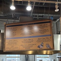 Caroline’s Sandwiches - Menu board