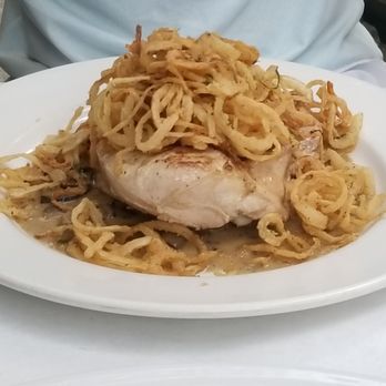 Bistro Campagne - One of the best chicken I had in many years. Onion frits done to perfection. - French Near Me - Chicago, Illinois