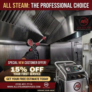 All Steam - Air Duct Cleaning Near Me - Lawndale, California All Steam - Air Duct Cleaning Near Me - Lawndale, California