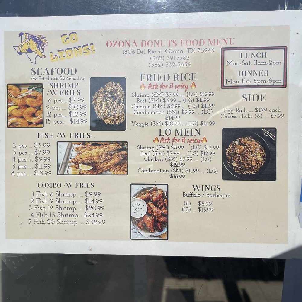 Ozona Donuts - Donuts Near Me - Ozona, Texas