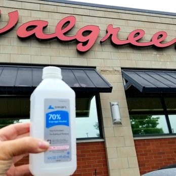 Walgreens - Large bottle 70% rubbing alcohol in stock. Score! - Drugstores Near Me - Milwaukie, Oregon