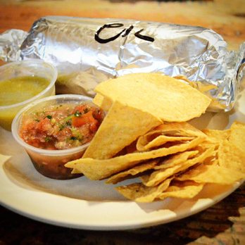 The Cosmic Cantina - Chicken Burrito with a side of hot sauce (free) - Mexican Near Me - Durham, North Carolina The Cosmic Cantina - Chicken Burrito with a side of hot sauce (free) - Mexican Near Me - Durham, North Carolina