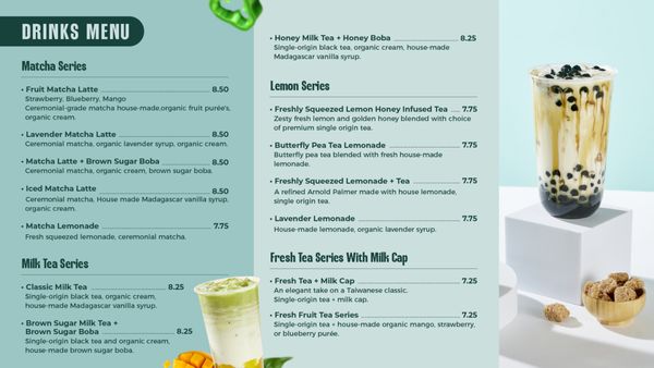 Menu photo 1 The Grand White Rabbit Tea Fredericksburg, VA Menu photo 1 The Grand White Rabbit Tea Fredericksburg, VA