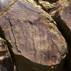 Legend Rock State Petroglyph Site - Legend Rock petroglyphs; 11,000 BCE - AD 1900