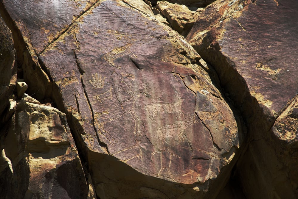 Legend Rock State Petroglyph Site Logo
