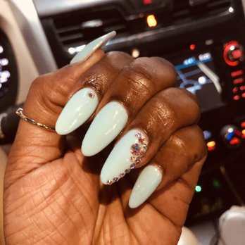 Cachet Nail Boutique - I received some many compliments. Almond nails. - Nail Salons Near Me - Charlotte, North Carolina Cachet Nail Boutique - I received some many compliments. Almond nails. - Nail Salons Near Me - Charlotte, North Carolina