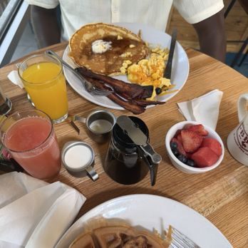 Big Bad Breakfast - We had the Big Bad breakfast and Chicken and Waffles, the freshly squeezed orange and grapefruit juices were amazing! - Breakfast & Brunch Near Me - Mount Pleasant, South Carolina Big Bad Breakfast - We had the Big Bad breakfast and Chicken and Waffles, the freshly squeezed orange and grapefruit juices were amazing! - Breakfast & Brunch Near Me - Mount Pleasant, South Carolina