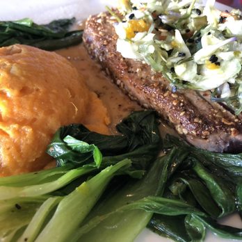 Conch Republic Seafood - Tuna with sweet potato - Seafood Near Me - Key West, Florida