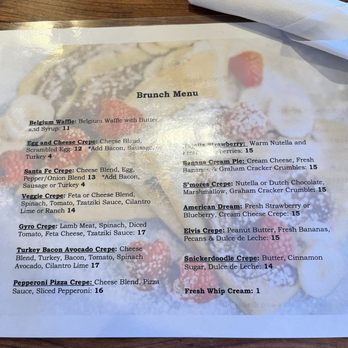 Village Crepe Haus - The menu - Breakfast & Brunch Near Me - Helen, Georgia Village Crepe Haus - The menu - Breakfast & Brunch Near Me - Helen, Georgia